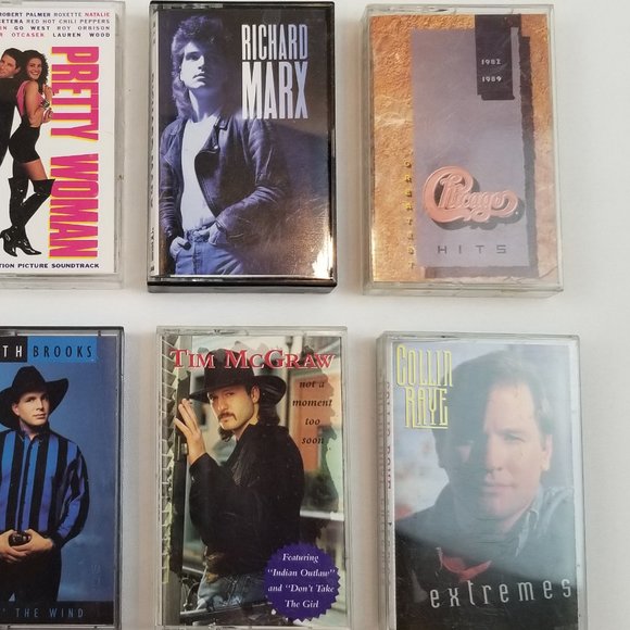 Vintage 90s Cassette Tapes Garth Brooks Amy Grant Pretty Woman Tim McGraw Bundle - Picture 6 of 6